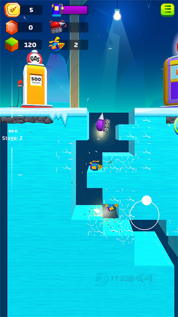 地面挖掘机游戏