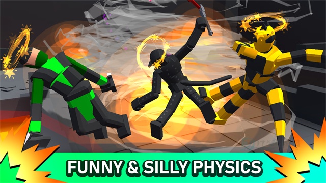 粉碎大地多人布娃娃战斗